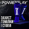 Захист гомілки і стопи PowerPlay 3054 Classic Shin Сині M, фото 2