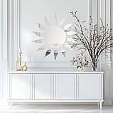 Дзеркальний декор акриловий самоклеючий срібло,15шт (D) SW-00002501, фото 6