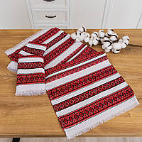 Рушник вишитий з українським орнаментом 75х35см (анс5-1-35)