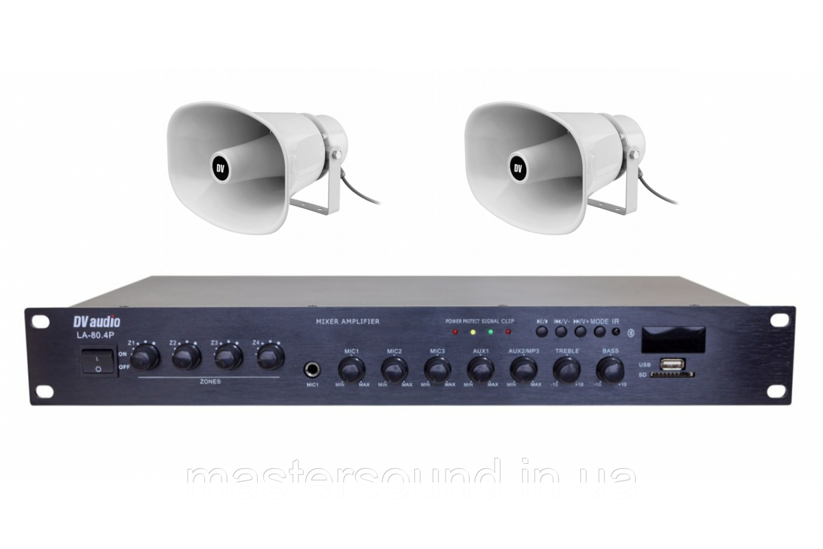 Комплект гучномовців DV audio LA802HS30, фото 1