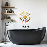 Дзеркальний декор акриловий самоклеючий золото, 25шт (D) SW-00002522, фото 6