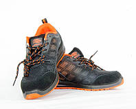 Спецвзуття кросівки з металевим носком захисні текстильні з вентиляцією робоче захисне взуття