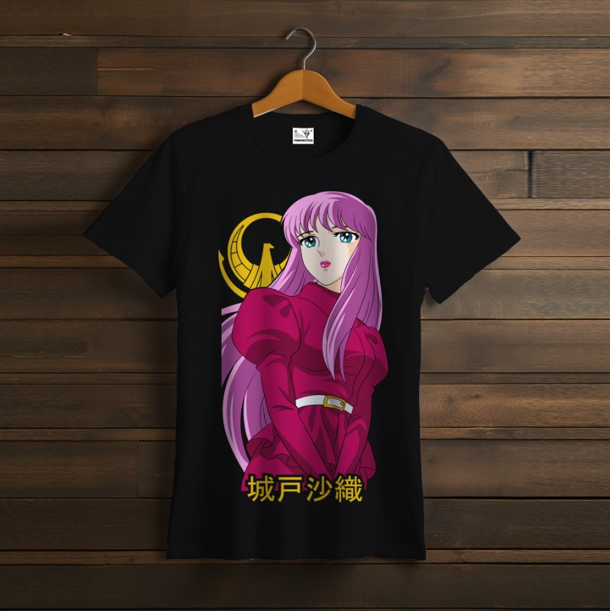 Футболка унісекс з принтом "Sailor Moon, Сейлор Мун, манга, аніме, персонаж, герої, Саорі Кідо"