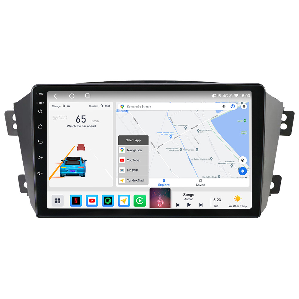 Штатна магнітола Mekede M6 Plus Geely Emgrand X7 / Vision X6 (2014-2020) CarPlay QleD