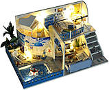 Румбокс Знайомство з Середземномор'ям DIY House Meet the Mediterranean Інтер'єрний конструктор TD-14 + купол, фото 3