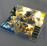 Румбокс Знайомство з Середземномор'ям DIY House Meet the Mediterranean Інтер'єрний конструктор TD-14 + купол, фото 7