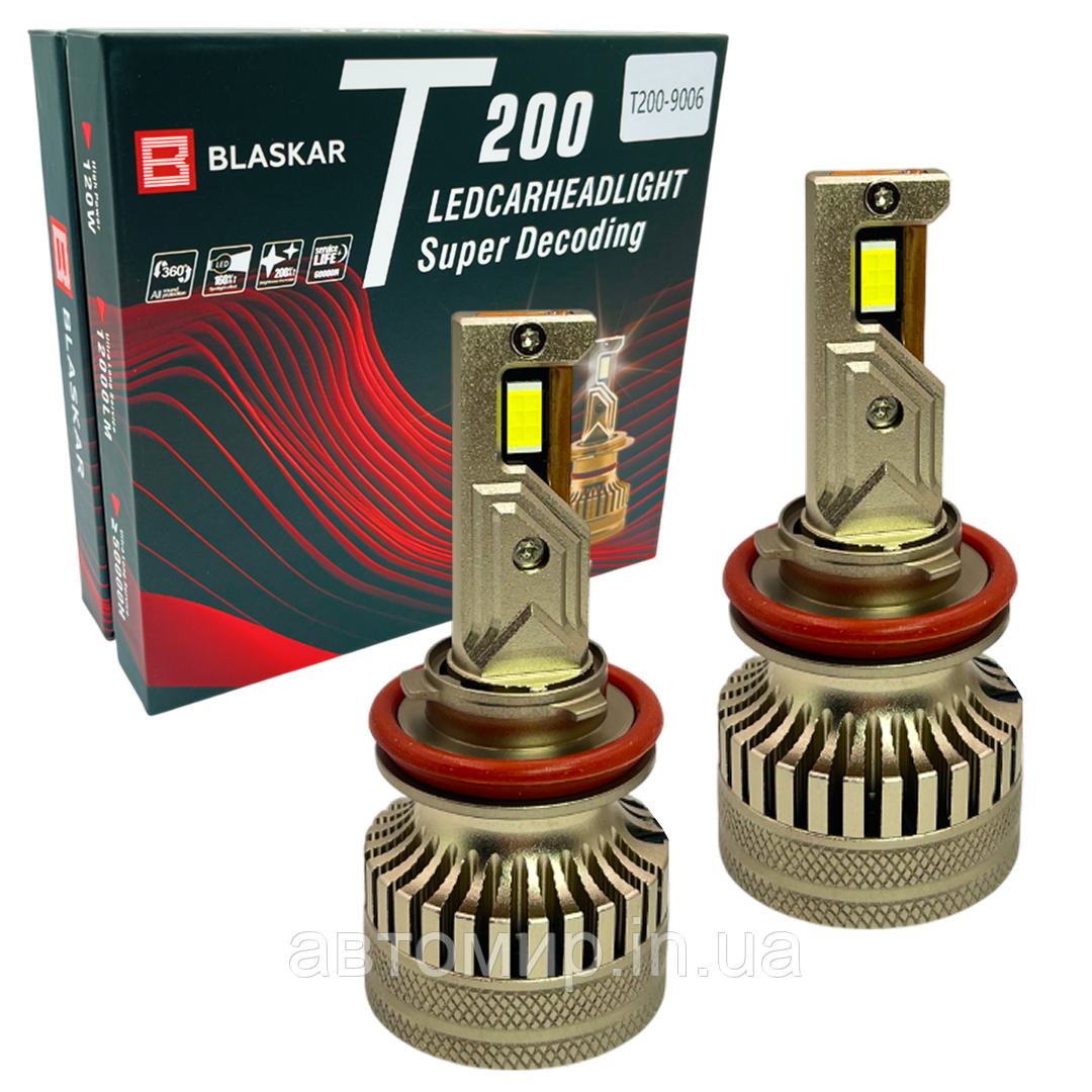 Автомобільні світлодіодні LED лампи у фару головного світла BLASKAR LED H11 6000K 6000Lm 12-48V 60W