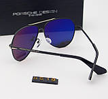 Чоловічі сонцезахисні окуляри з поляризацією Porsche Design (8519), фото 5