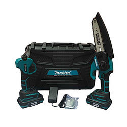 АКБ Набір 2 в 1 ланцюгова пилка та секатор МАКІТА, 24 V, 2 АКБ в комплекті