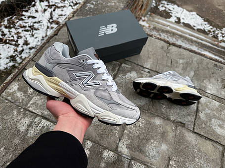 Чоловічі кросівки New Balance 9060 Rain Cloud сірі, фото 1