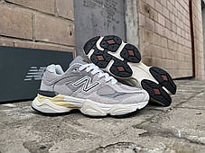 Чоловічі кросівки New Balance 9060 Rain Cloud сірі, фото 3