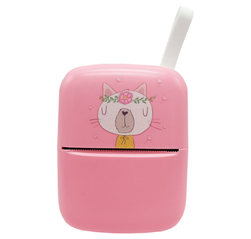 Портативний міні принтер для телефону A8B-Pink