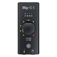 Гітарний аудіоінтерфейс/процесор ефектів для iPhone/iPad/Mac/PC IK MULTIMEDIA iRIG HD X