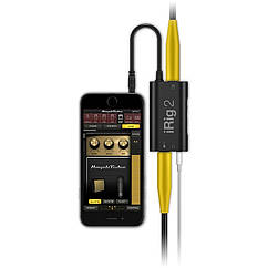 Гітарний аудіоінтерфейс/процесор ефектів для iPOD/iPhone/iPAD IK MULTIMEDIA iRIG 2