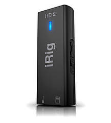 Гітарний процесор ефектів/аудіоінтерфейс для Mac/PC/смартфона IK MULTIMEDIA iRIG HD2