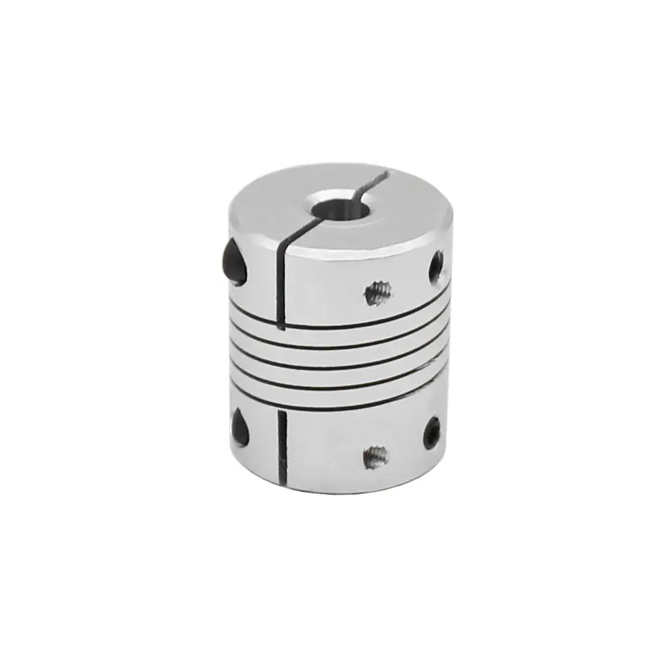 Гнучка сильфонна муфта для крокового двигуна 6,35х6Al С (L30, D25)