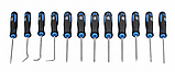 Набір гачків і точкових викруток 12 одиниць SATRA S-LS12D, фото 5