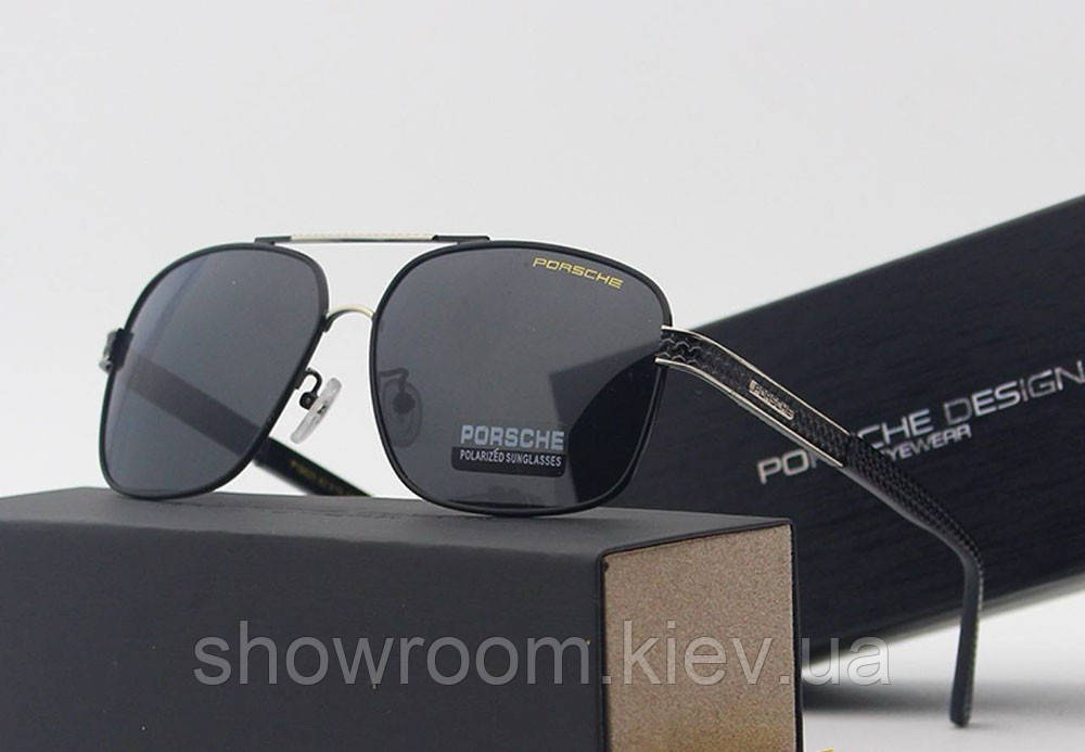 Чоловічі сонцезахисні окуляри з поляризацією Porsche Design (19925)