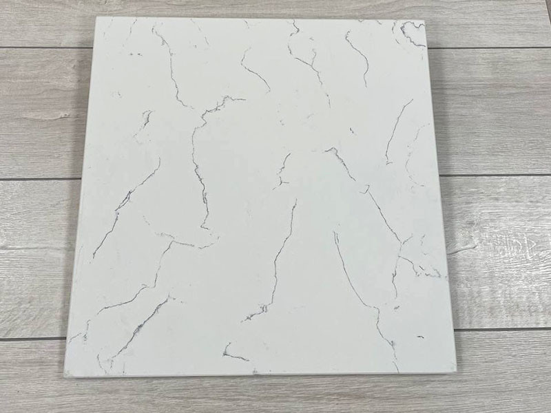 Стільниця з кварцу Vicostone 8440 Bianco Venato 450*450*20 мм