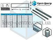Шпилька різьбова метрична DIN 975 кл.м. 4.8 М20 х 1000 мм, фото 3