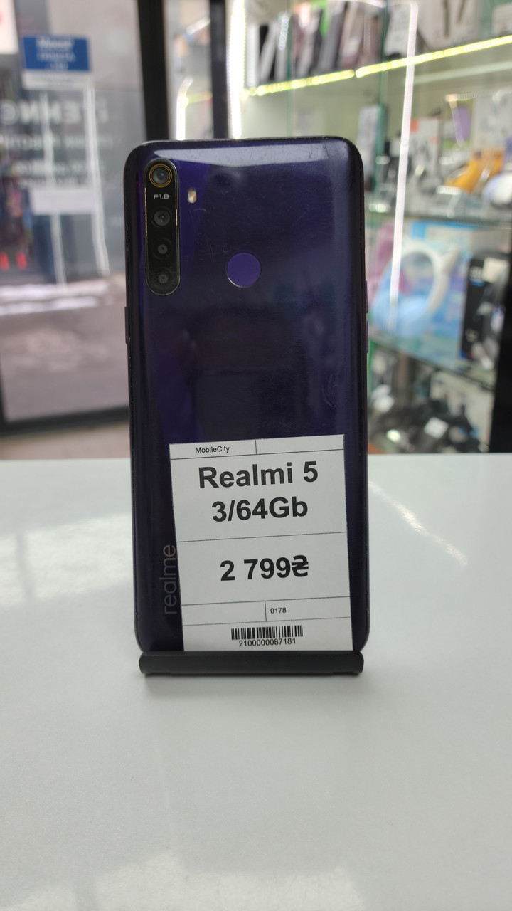 Б/в Realme 5 3/64GB