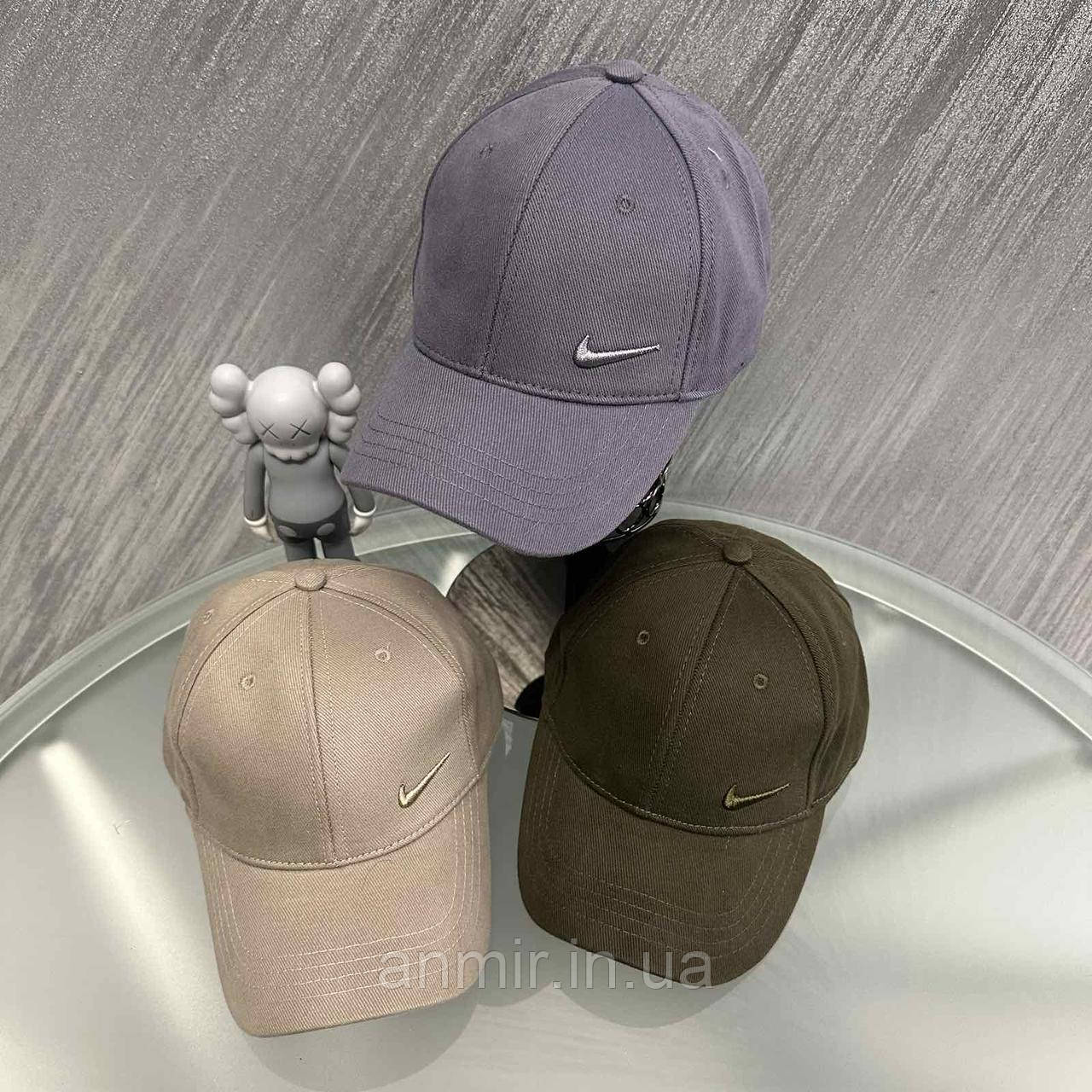 Бейсболка демісезонна котон NIKE розмір 56-58, кольору міксом