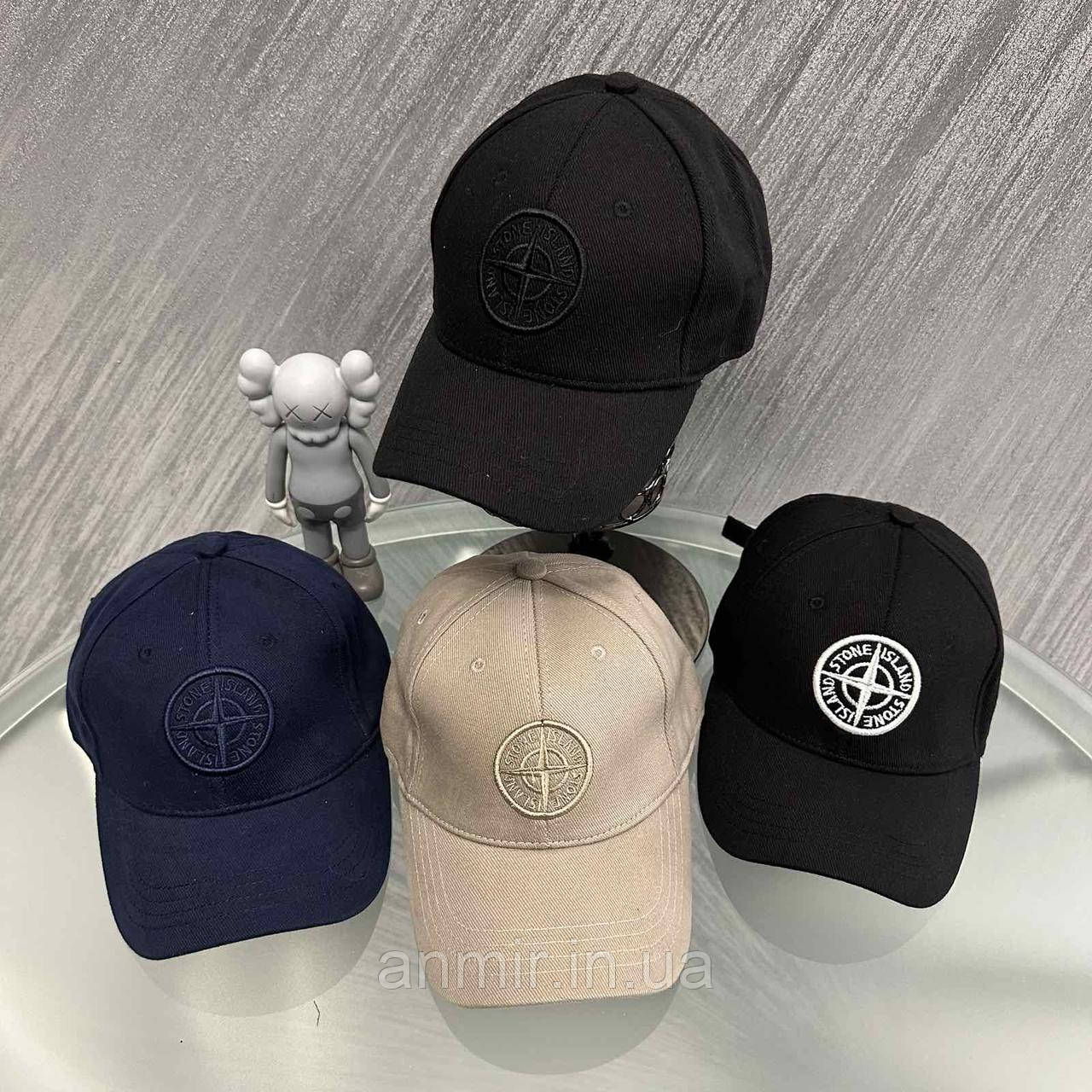 Бейсболка демісезонна котон STONE ISLAND розмір 56-58, кольору міксом