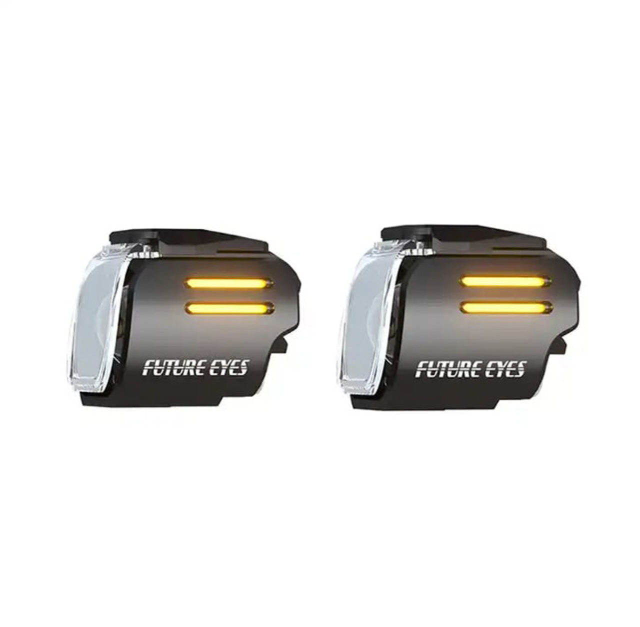 Мотофари Future Eyes UF1 LED Yellow DRL 68W 5500Lm ДХО жовтий / ближнє білий / дальнє білий