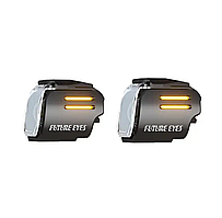 Мотофари Future Eyes UF1 LED Yellow DRL 68W 5500Lm ДХО жовтий / ближнє жовтий / дальнє білий