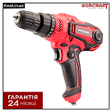 Шуруповерт електричний мережевий 320 Вт Worcraft ED-400 0-750 об хв Патрон 10 мм Кабель 2 м