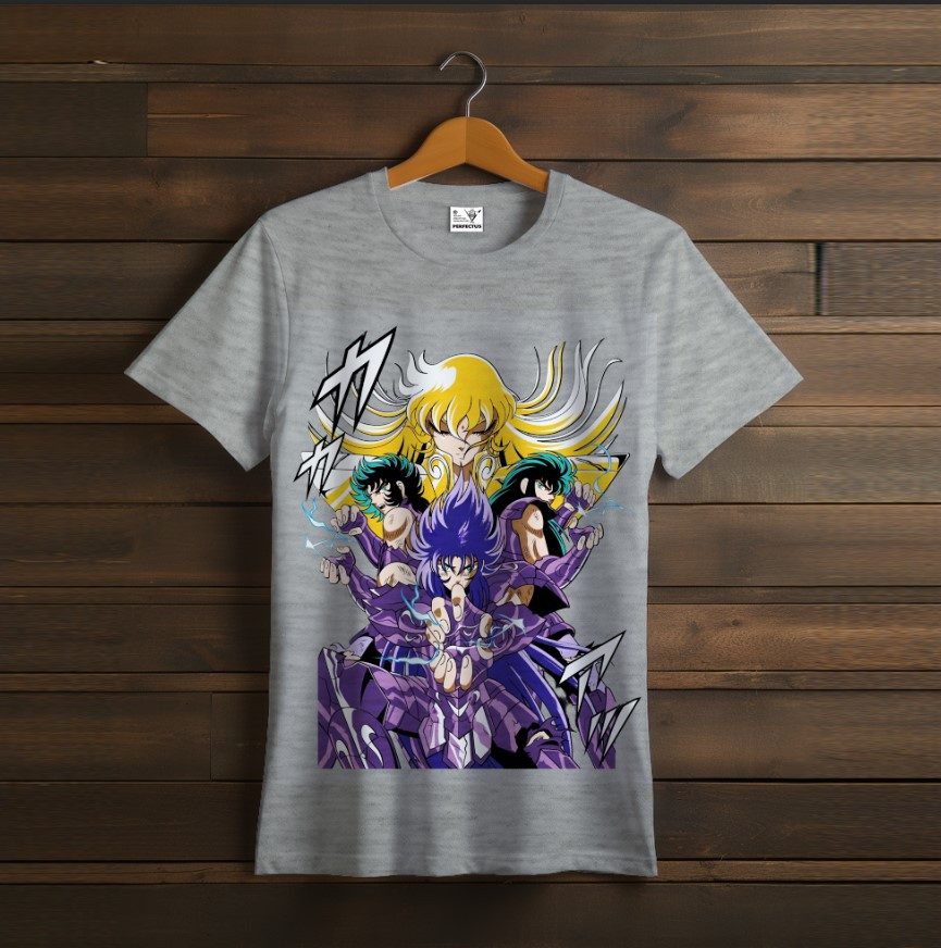 Футболка унісекс з принтом "Saint Seiya, святий Сейя, Knights of the Zodiac, Лицарі Зодіаку, аніме, герої, персонажі, манга 3"