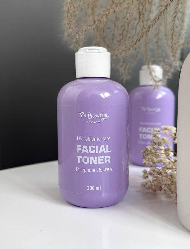 Тонер для обличчя з пребіотиками Top Beauty Microbiome Toner, 200 мл., фото 1