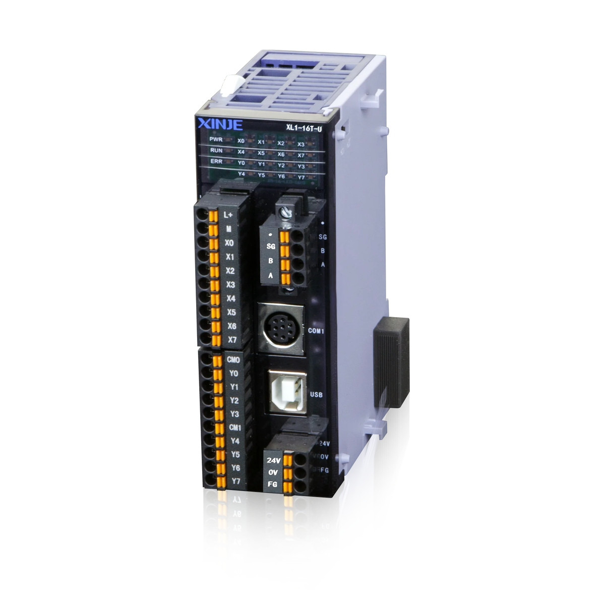 XL1-16T (24VDC, 8DI, 8DO транзистор, 2xRS232, 1xRS485)