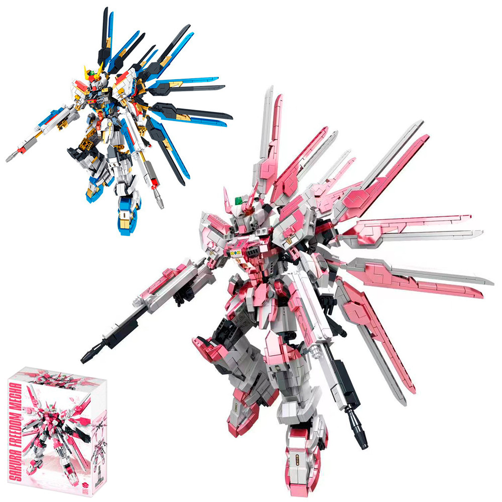 Конструктор BB800-BB801 робот, 1605 дит., 2 види, кор., 32-42,5-9,5 см., фото 1