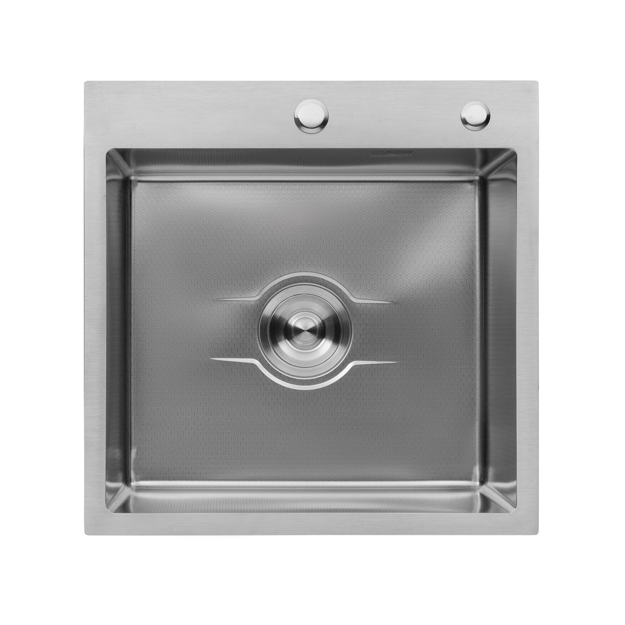 Кухонна мийка Kroner KRP Derby - 5050HM Brush (2,5/0,5 мм), фото 1