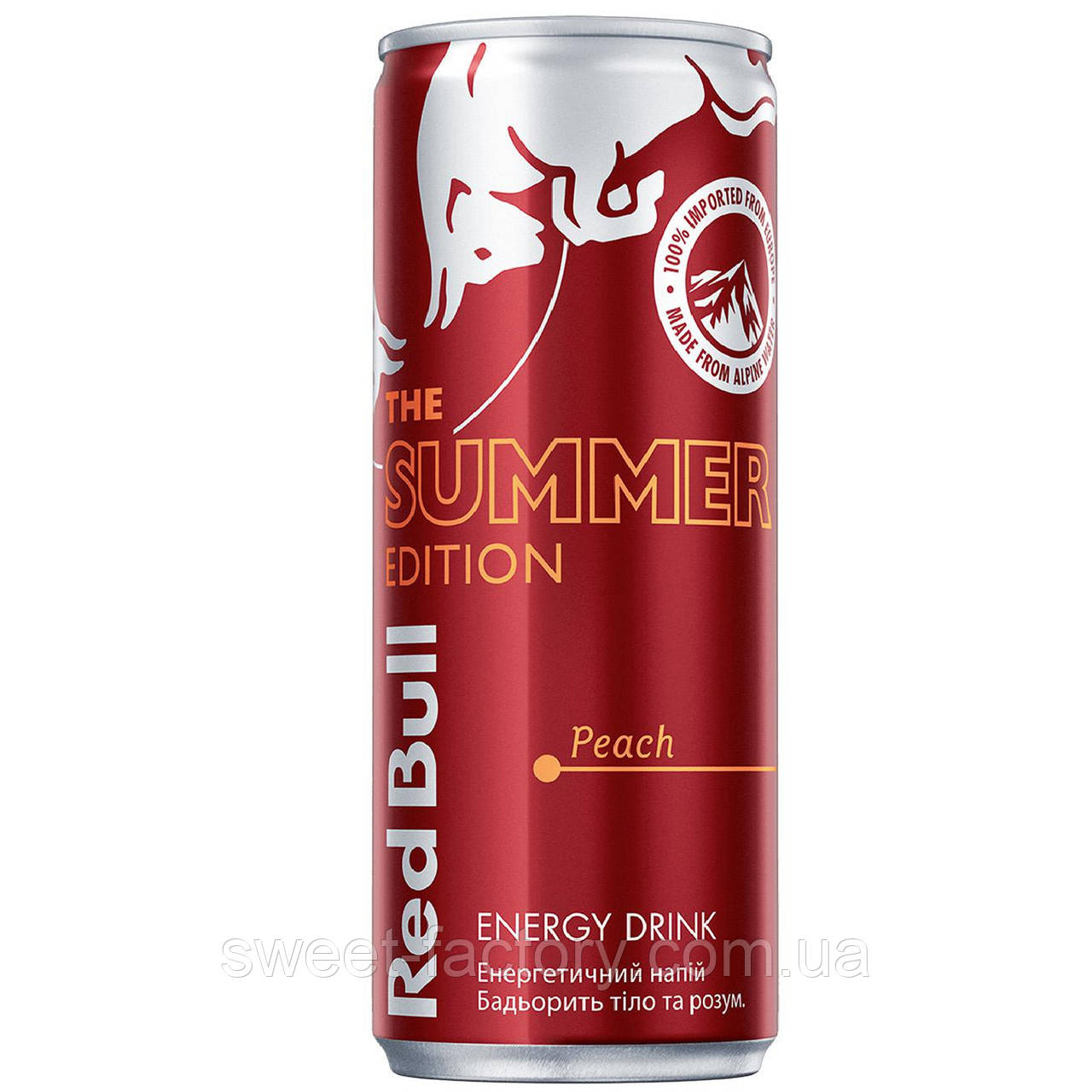 Енергетик Red Bull Energy Summer Peach 250ml, фото 1