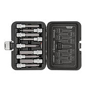 Набір біт HEX 1/2" 4-17мм 8 од. INTERTOOL STORM ET-8406, фото 2