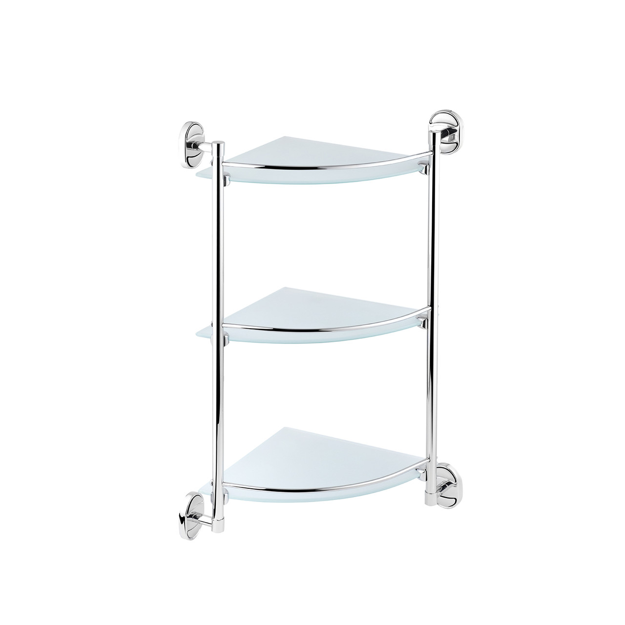 Полиця для ванної кімнати кутова Kroner KRM Elbe - ACG2907-3, фото 1