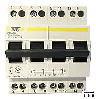 Перемикач введення резерву I-0-II 63A 4P ПРт-18 трипозиційний перекидний рубільнік