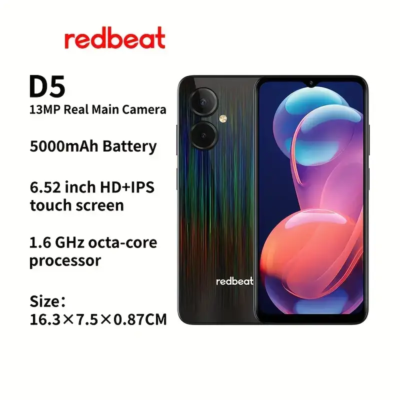 Смартфон Redbeat D5 6/128 Dark blue, фото 3