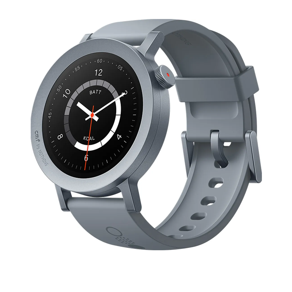 Смарт-годинник CMF by Nothing Watch Pro 2 D398 with Liquid Silicone Light Grey Strap