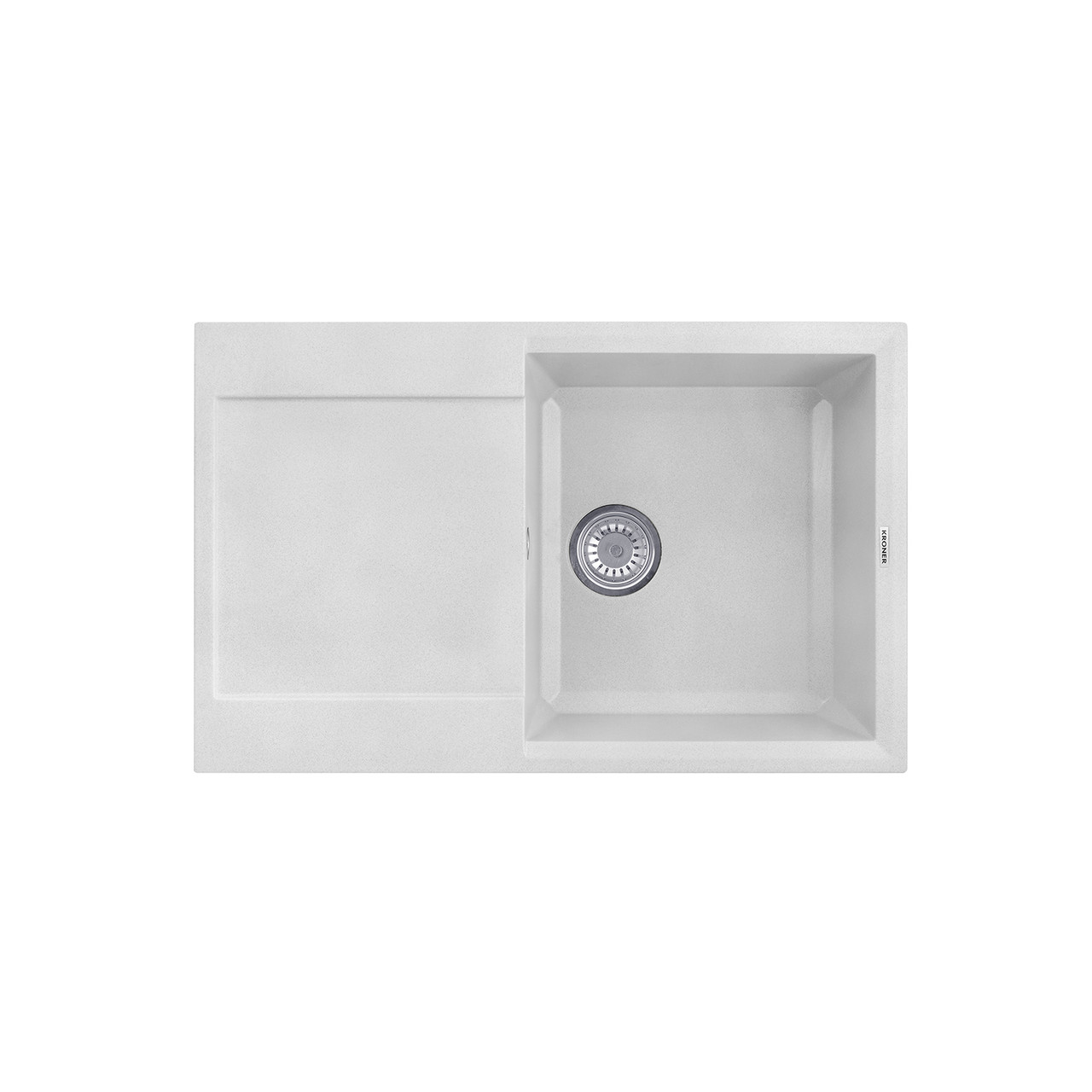 Кухонна мийка Kroner KRP Komposit GRA - 7850, фото 1