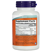 Calcium Citrate Now Foods 100 таблеток, фото 3