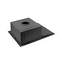 Кухонна мийка Kroner KRP Schwarze - 6350RHM PVD (3.0/1.0 мм), фото 6