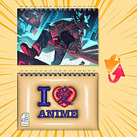 Блокнот на пружині в клітинку 48 арк. Brand New Animal / Абсолютно нова тварина 004