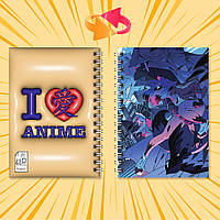 Блокнот на пружині в клітинку 48 арк. Brand New Animal / Абсолютно нова тварина 008