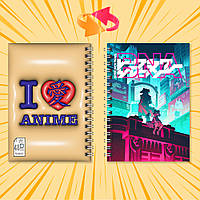 Блокнот на пружині в клітинку 48 арк. Brand New Animal / Абсолютно нова тварина 012