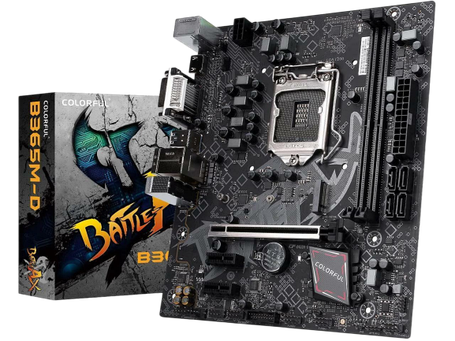 Материнська плата Colorful B560M-HD Battle-AX Deluxe V20 LGA 1200 (BATTLE-AX B560M-HD DELUXE V20) Б/В, фото 1