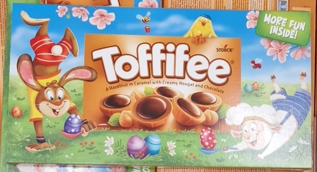 Цукерки Toffifee з лісовим горіхом 375 г.