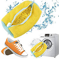 Мішок для прання взуття в пральній машині 39х19см / Сітка для кросівок / Сумка для прання делікатних тканин